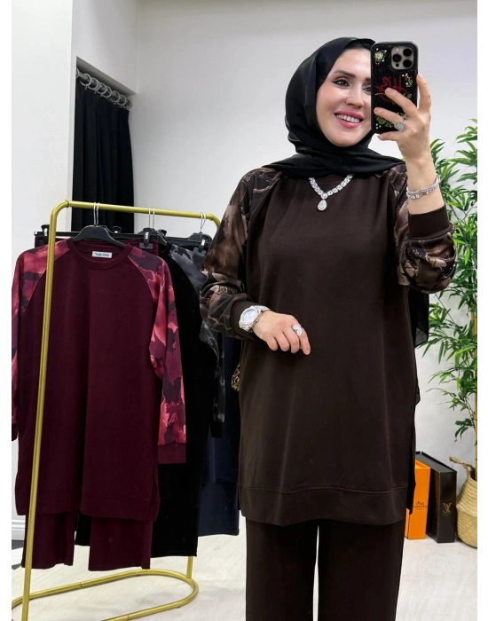 Lora Takım Kahverengi