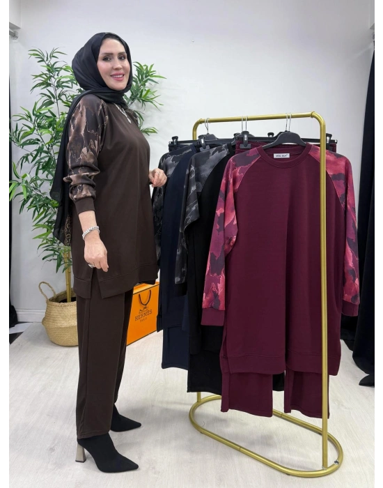 Lora Takım Kahverengi