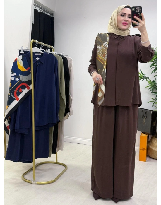 Yeni Sezon Qupra Takım Kahverengi