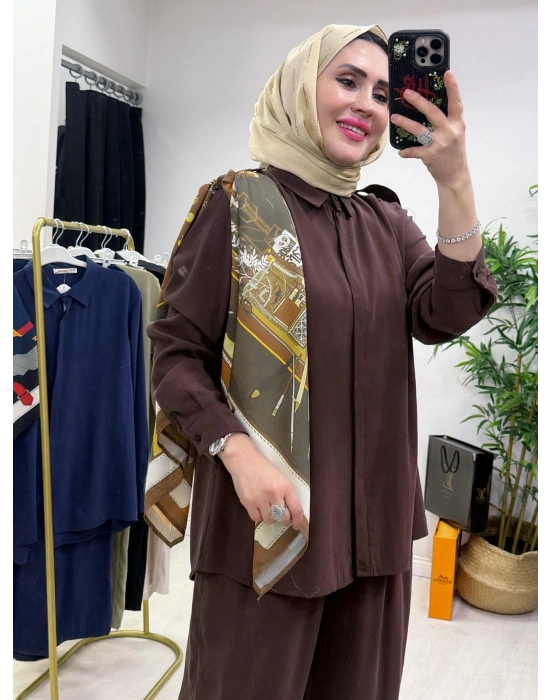 Yeni Sezon Qupra Takım Kahverengi