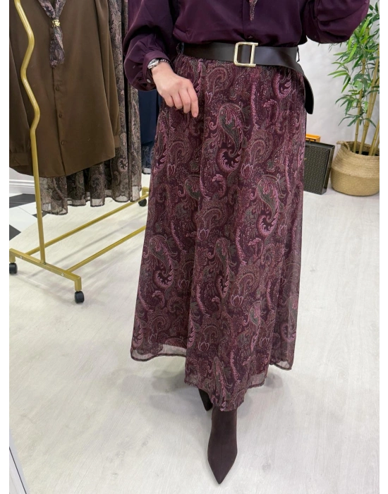 Etekli Takım Mürdüm