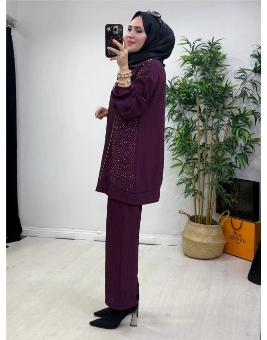 Ağaç Kabuğu Takım Mürdüm