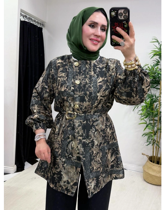 Yeni Sezon Dabıl Kumaş Takım Siyah