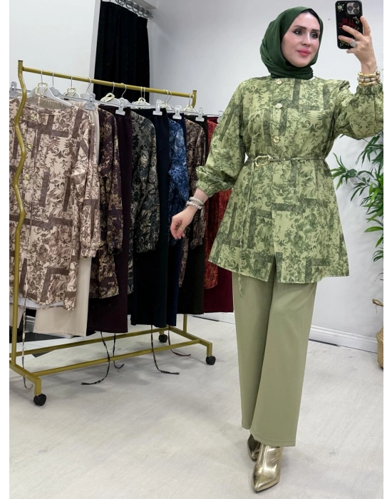 Yeni Sezon Dabıl Kumaş Takım Yeşil