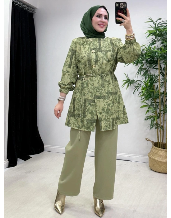 Yeni Sezon Dabıl Kumaş Takım Yeşil