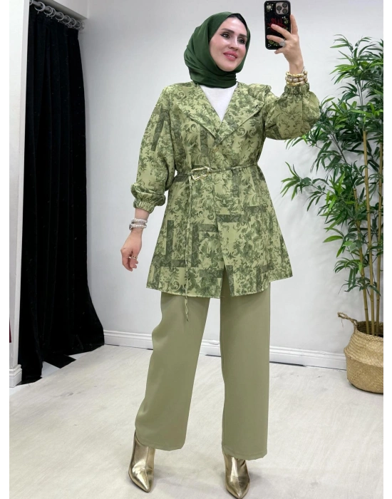 Yeni Sezon Dabıl Kumaş Takım Yeşil