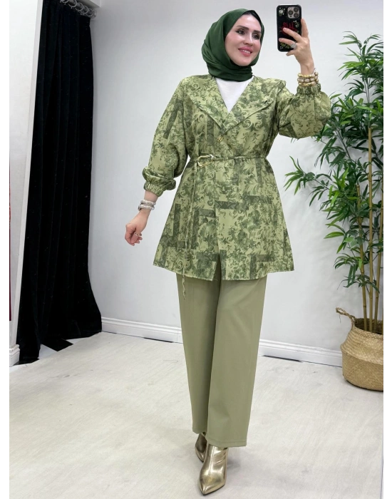 Yeni Sezon Dabıl Kumaş Takım Yeşil