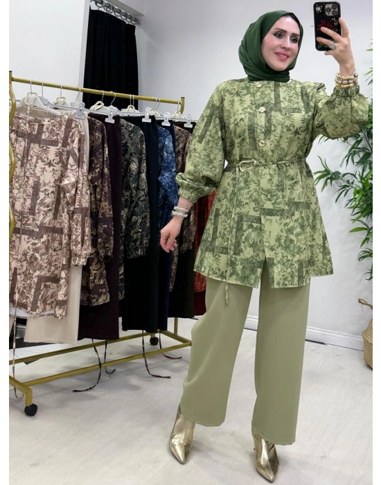 Yeni Sezon Dabıl Kumaş Takım Yeşil