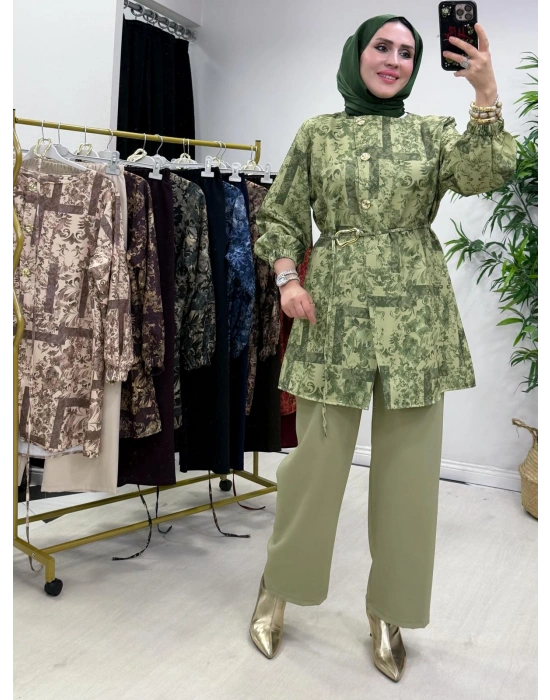 Yeni Sezon Dabıl Kumaş Takım Yeşil