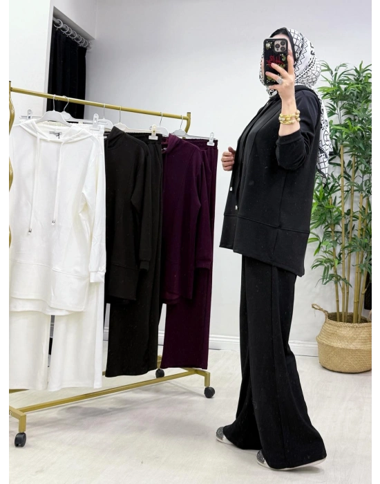 Oysho Spor Takım Siyah