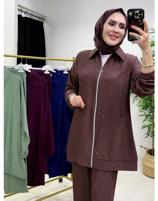 Yeni Sezon Ağaçkabuğu Takım Kahve