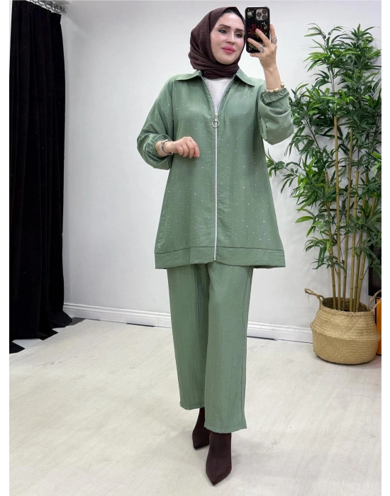 Yeni Sezon Ağaçkabuğu Takım Yeşil