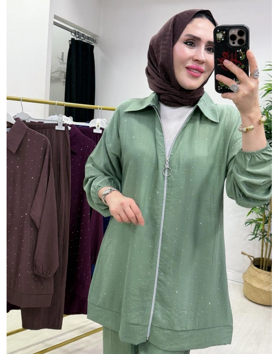 Yeni Sezon Ağaçkabuğu Takım Yeşil