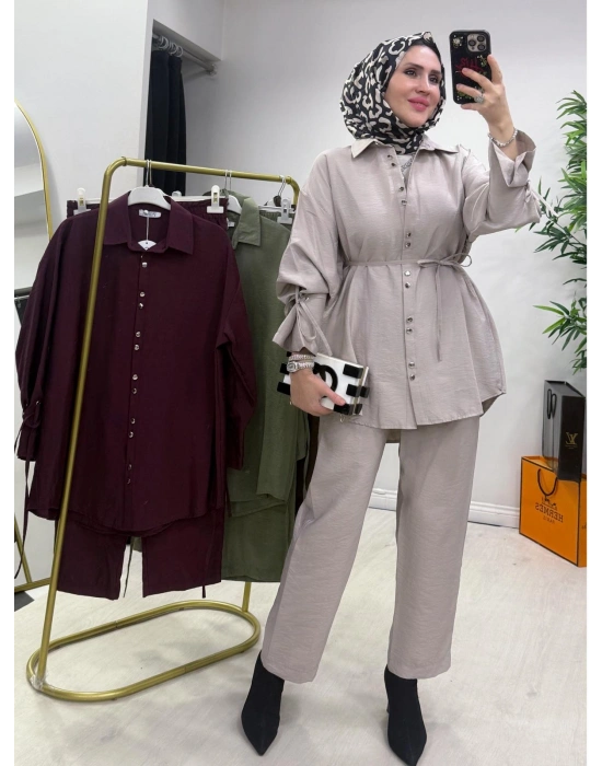 Yeni Sezon Zara Cupra Kumaş Takım Vizon