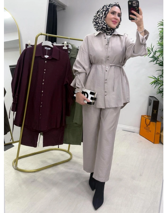 Yeni Sezon Zara Cupra Kumaş Takım Vizon