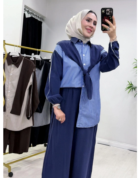 Kendinden Bağlamalı Spor Takım Mavi