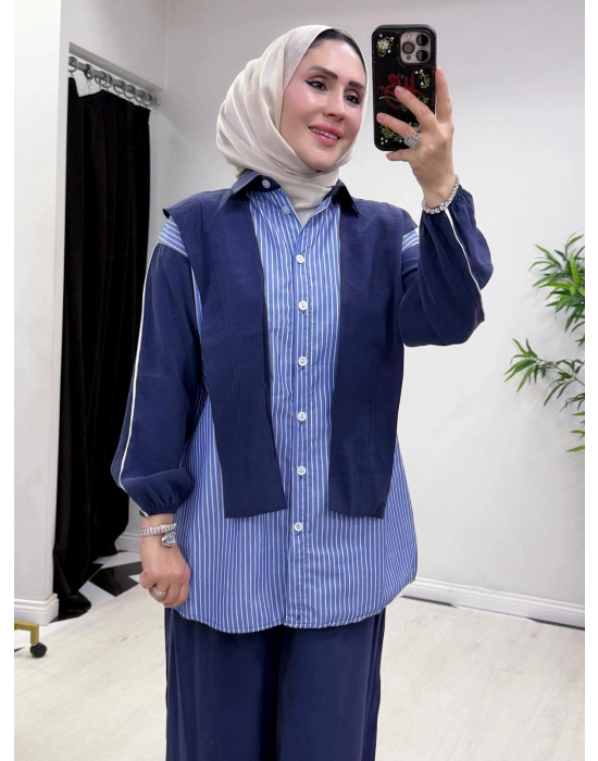 Kendinden Bağlamalı Spor Takım Mavi