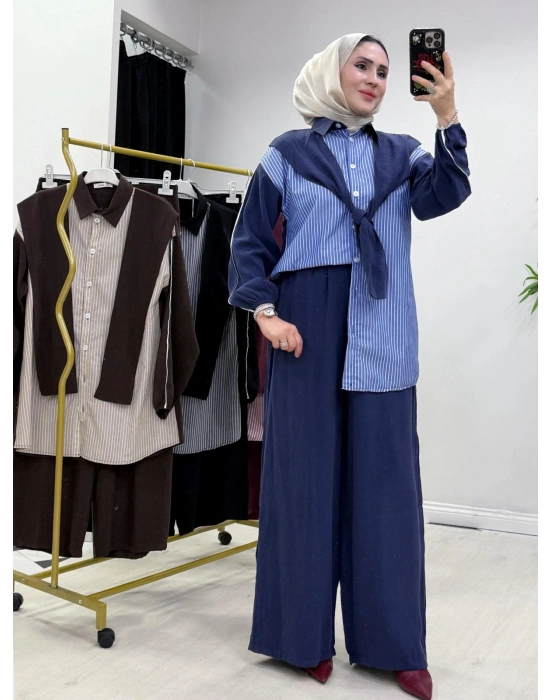 Kendinden Bağlamalı Spor Takım Mavi