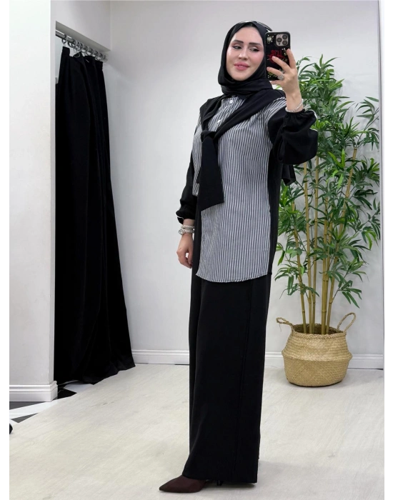 Kendinden Bağlamalı Spor Takım Siyah