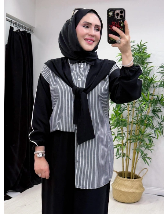 Kendinden Bağlamalı Spor Takım Siyah