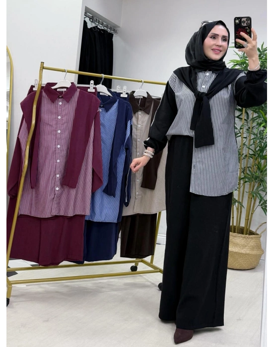 Kendinden Bağlamalı Spor Takım Siyah