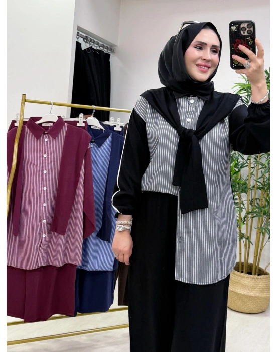 Kendinden Bağlamalı Spor Takım Siyah