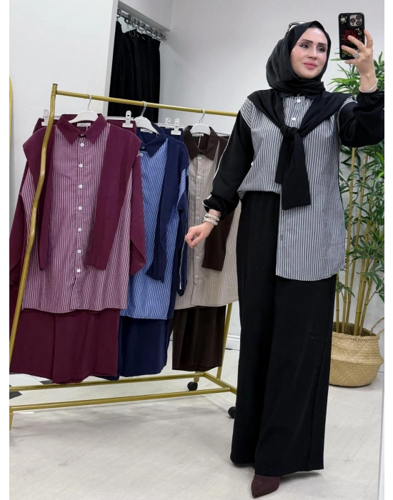 Kendinden Bağlamalı Spor Takım Siyah