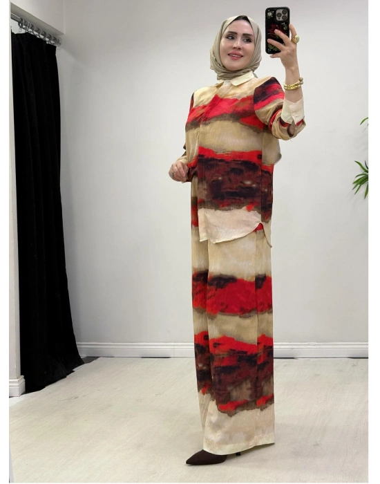 Yeni Sezon Batik Desen Pamuklu Takım