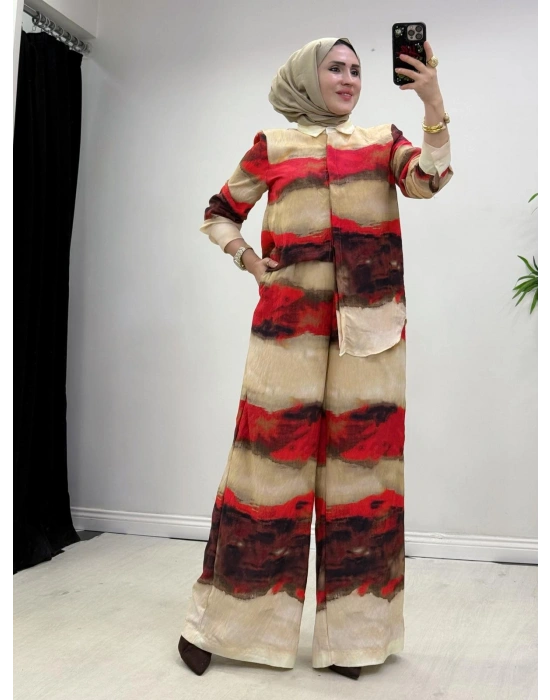 Yeni Sezon Batik Desen Pamuklu Takım