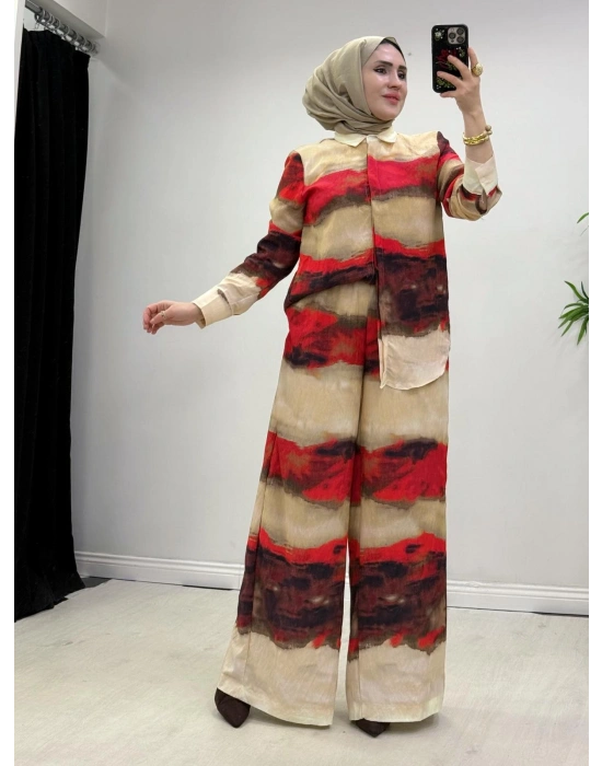 Yeni Sezon Batik Desen Pamuklu Takım