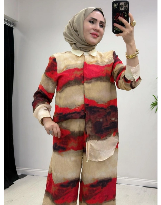 Yeni Sezon Batik Desen Pamuklu Takım