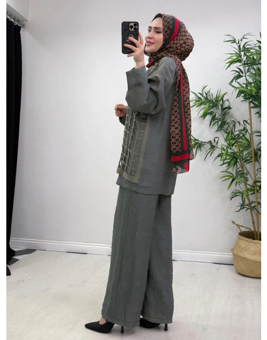 Lazer Kesim Tasarım Takım Haki