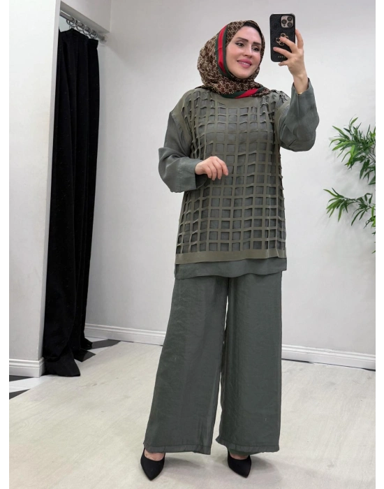 Lazer Kesim Tasarım Takım Haki