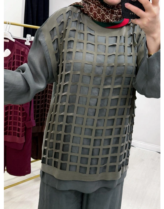 Lazer Kesim Tasarım Takım Haki