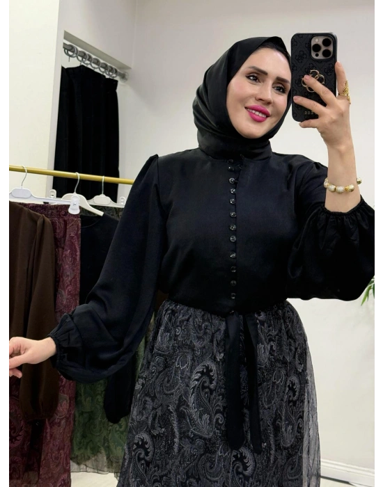 Etekli Takım Siyah