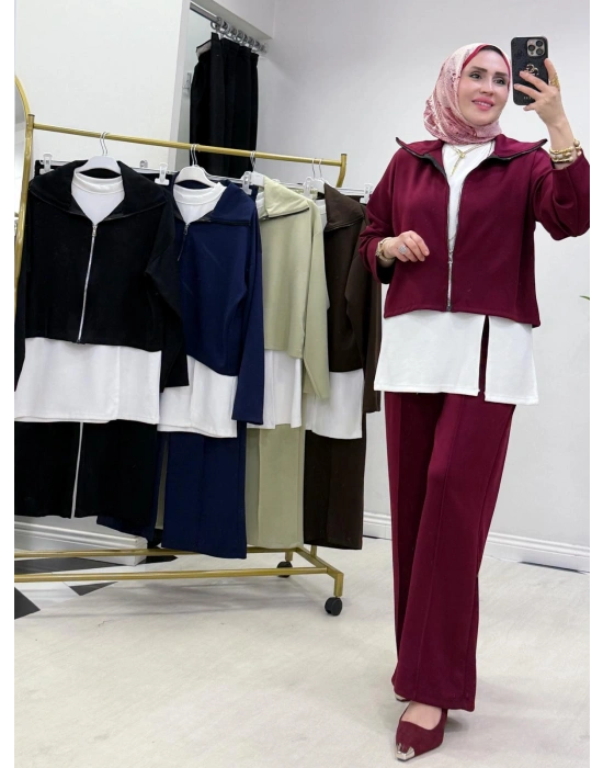Yeni Sezon 3lü Takım Bordo