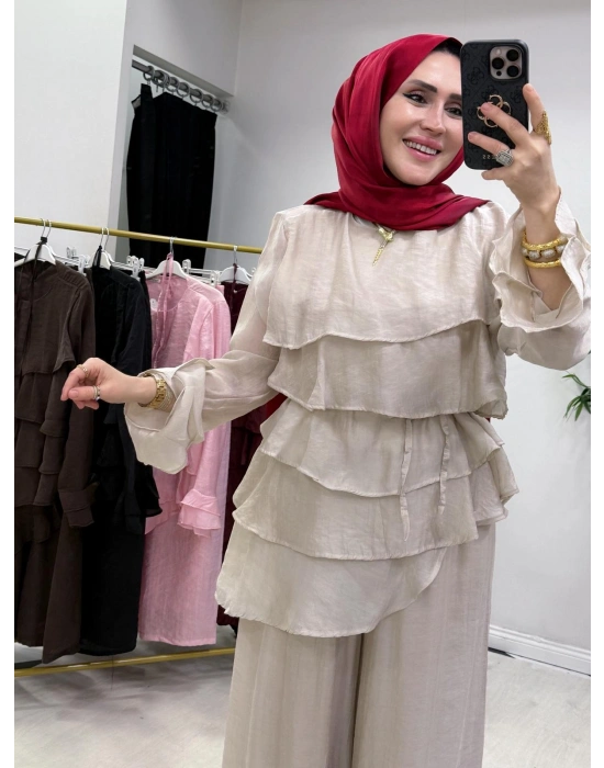 Kat Kat Tasarım Takım Krem