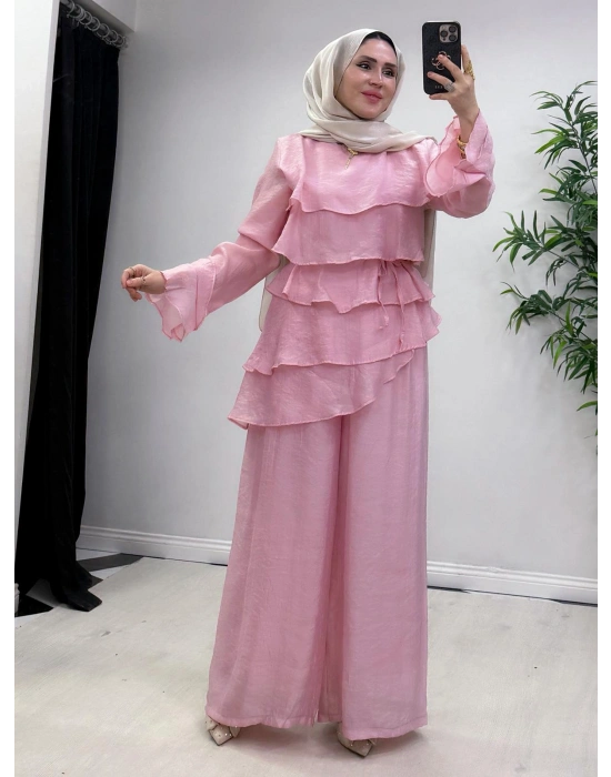 Kat Kat Tasarım Takım Pembe