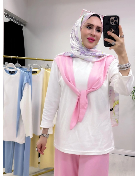 Bağlamalı Takım Pembe