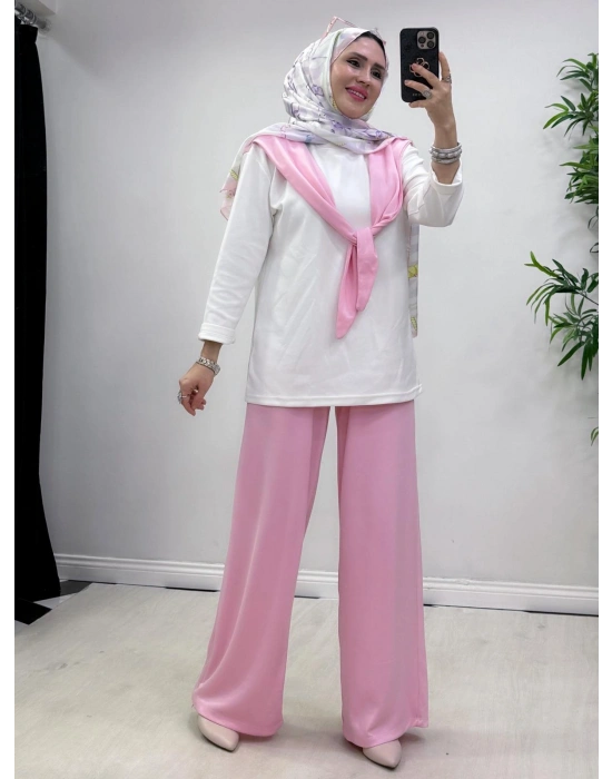 Bağlamalı Takım Pembe