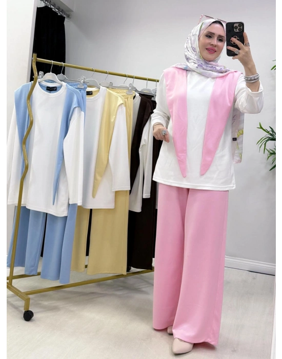 Bağlamalı Takım Pembe