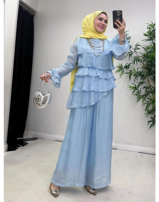 Kat Kat Tasarım Takım Bebe Mavi