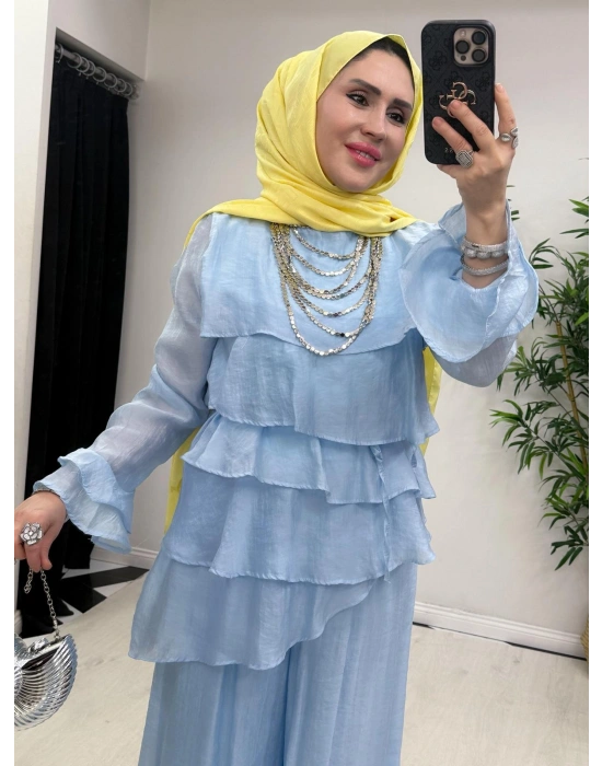 Kat Kat Tasarım Takım Bebe Mavi