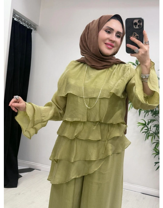 Kat Kat Tasarım Takım Elma Yeşili