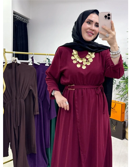 Ayrobin Kumaş Tasarım Takım Bordo