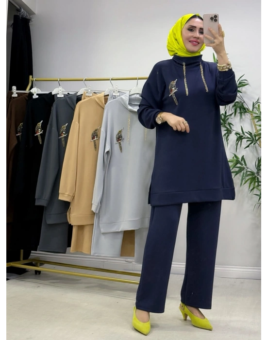 Bymen Model Oysho Takım Lacivert