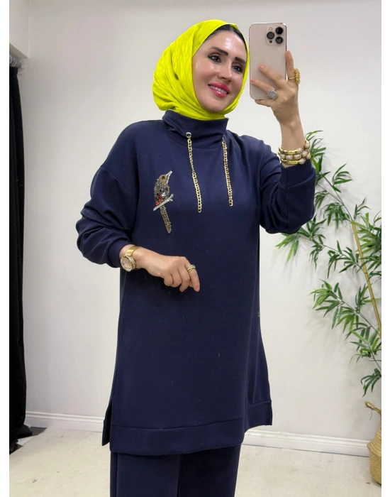 Bymen Model Oysho Takım Lacivert