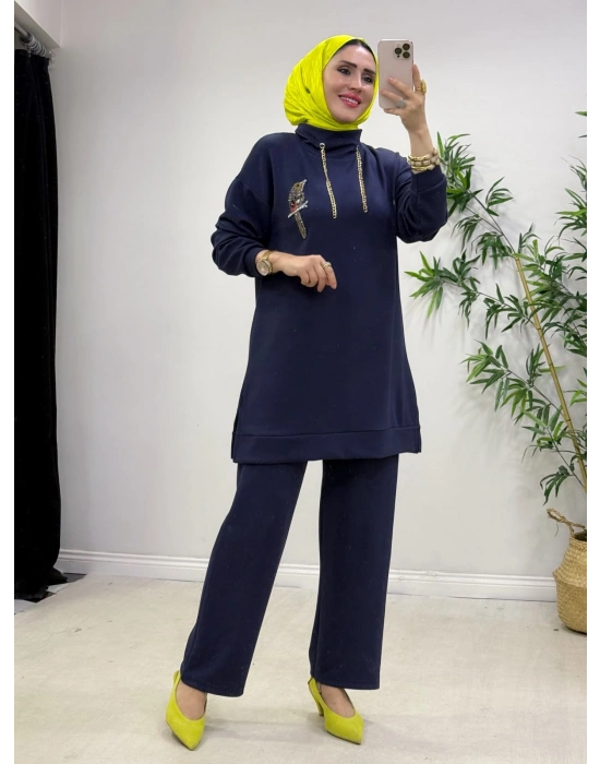 Bymen Model Oysho Takım Lacivert