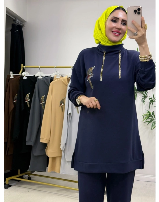 Bymen Model Oysho Takım Lacivert