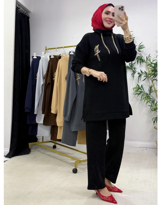 Bymen Model Oysho Takım Siyah